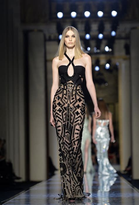 atelier versace spring 2014 couture show|Atelier Versace Couture Spring 2014 .